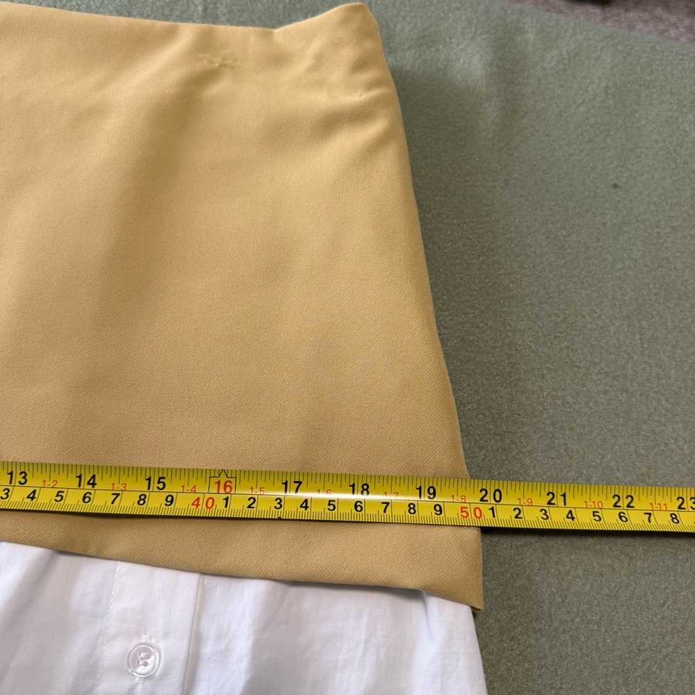 Maeve Layered Shirttail Midi Skirt Size XS - Picture 7 of 10